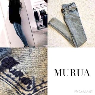 ムルーア(MURUA)の【大人気完売品】MURUA アンクル丈(デニム/ジーンズ)