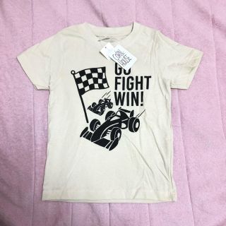 【新品】Tシャツ　半袖　サイズ100  車柄(Tシャツ/カットソー)