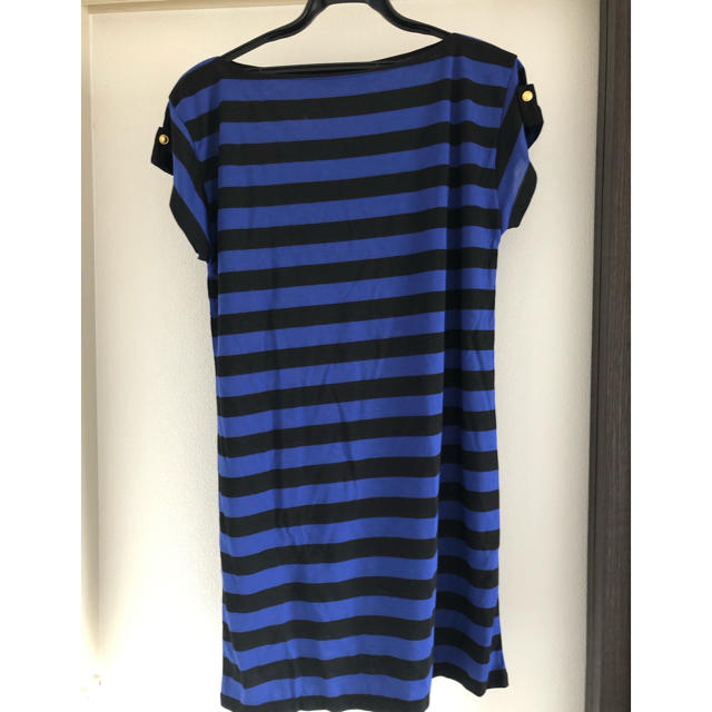 UNITED ARROWS green label relaxing(ユナイテッドアローズグリーンレーベルリラクシング)のレディース ボーダーワンピース レディースのトップス(Tシャツ(半袖/袖なし))の商品写真