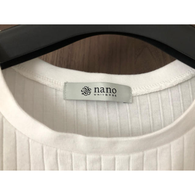 nano・universe(ナノユニバース)の★はらはる様専用★美品 ナノユニバース 半袖カットソー Tシャツ レディースのトップス(Tシャツ(半袖/袖なし))の商品写真