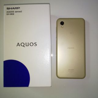 アクオス(AQUOS)の25日で終了！！AQUOSscene2  SH-M08 中古美品(スマートフォン本体)