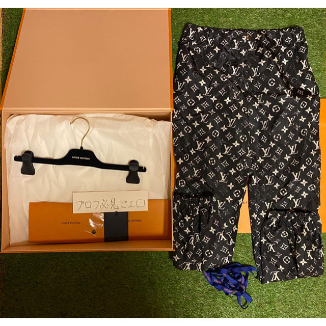 正規 Louis - VUITTON LOUIS Vuitton ナイロンパンツ ジョギングパンツ