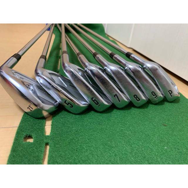 Callaway(キャロウェイ)のtoshi様専用　キャロウェイ　X FORGED アイアン7本セット スポーツ/アウトドアのゴルフ(クラブ)の商品写真