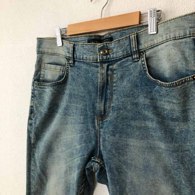 ZARA(ザラ)のZARA/ザラ　ストレッチ　スキニー　ジーンズ　ダメージ加工　ユーズド加工 メンズのパンツ(デニム/ジーンズ)の商品写真