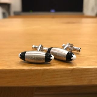 モンブラン(MONTBLANC)のモンブラン　カフスボタン　廃盤　希少品　シンプル　美品(カフリンクス)