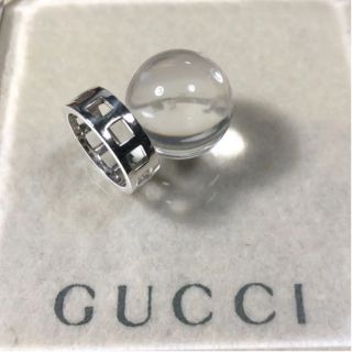 グッチ(Gucci)の♡専用♡　GUCCI　グッチ　ユニセックス　スクエアカット　シルバー　リング(リング(指輪))