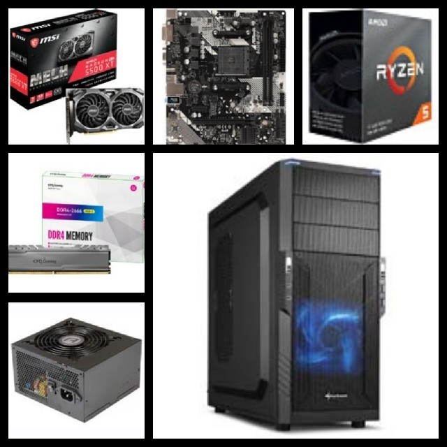 色々な RYZEN 3600 新品自作パソコン ゲーミング デスクトップ型PC