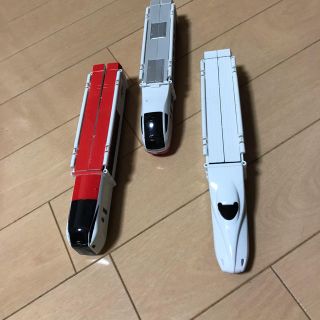 バンダイ(BANDAI)のバンダイ　VooV（ブーブ）3個セット　変身電車🚃(電車のおもちゃ/車)