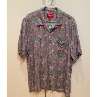 シュプリーム(Supreme)のSupreme Floral Rayon Shirt レーヨンシャツ　M(シャツ)