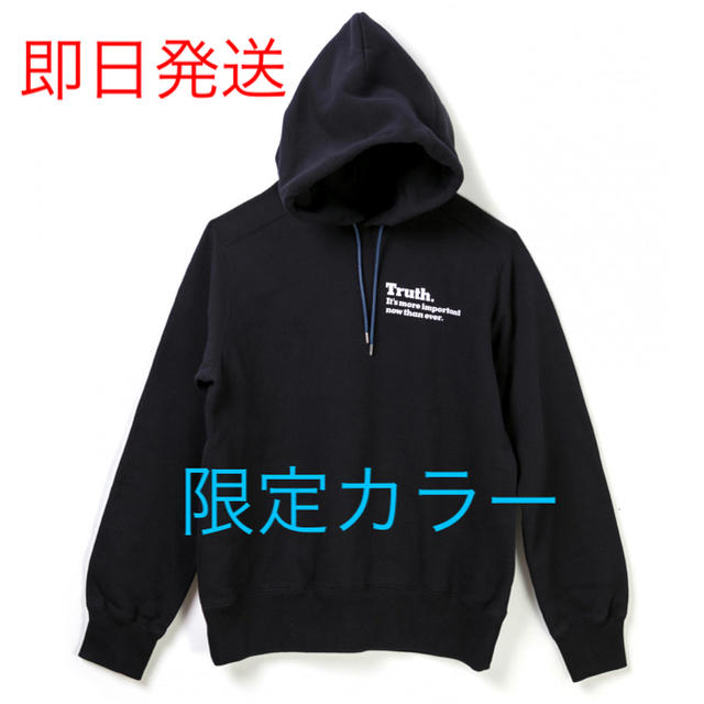 ★希少★ 新品/未使用タグ付き サカイ 限定色ネイビー「Truth」フーディー