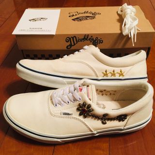 【即決】国内正規品 Marbles マーブルズ別注 VANS スニーカー 白系