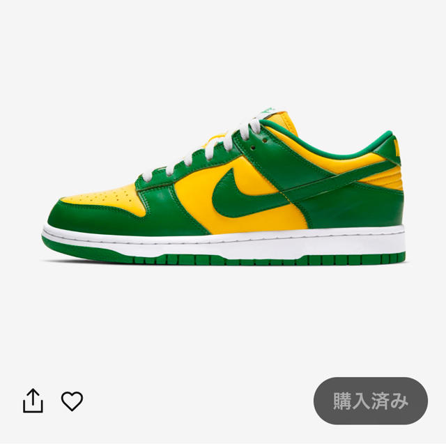 NIKE(ナイキ)の【28.0cm】NIKE DUNK LOW SP BRAZIL ダンク ブラジル メンズの靴/シューズ(スニーカー)の商品写真