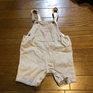 プチバトー(PETIT BATEAU)のPETIT BATEAU サロペット 80cm(ロンパース)