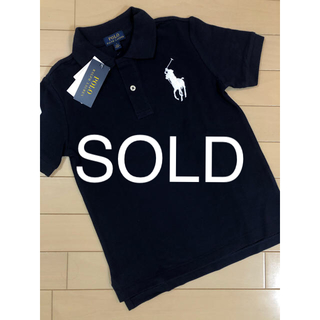 ラルフローレン(Ralph Lauren)の新品タグ付☆ラルフローレン ポロシャツ  ビッグポニー  ネイビー　130(Tシャツ/カットソー)