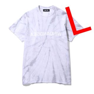 ロンハーマン(Ron Herman)のWIND AND SEA TIE-DYE TEE﻿ L GRAY WDS 新品(Tシャツ/カットソー(半袖/袖なし))