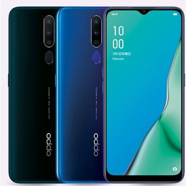 OPPO A5 2020 グリーンスマートフォン本体