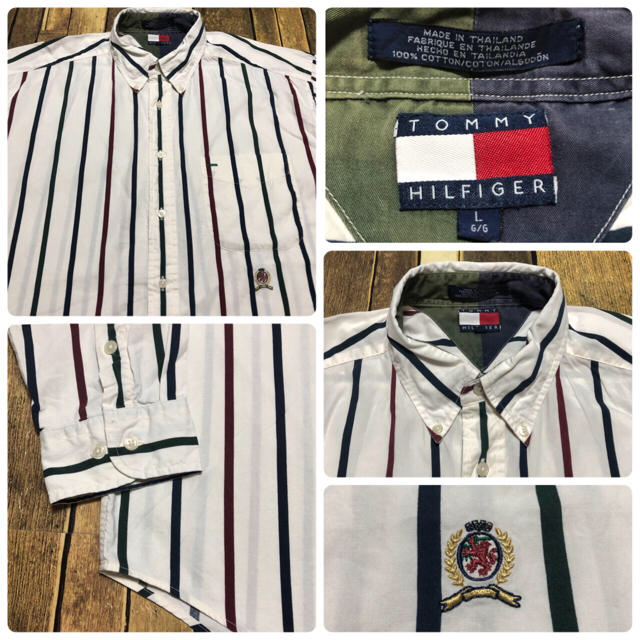 TOMMY HILFIGER(トミーヒルフィガー)のpinemtbr様専用【トミーヒルフィガー&チャップス】ストライプ柄シャツセット メンズのトップス(シャツ)の商品写真