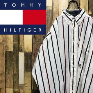 トミーヒルフィガー(TOMMY HILFIGER)のpinemtbr様専用【トミーヒルフィガー&チャップス】ストライプ柄シャツセット(シャツ)