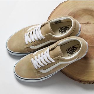 ヴァンズ(VANS)のVANS ♡オールドスクール  ベージュ【24cm】(スニーカー)