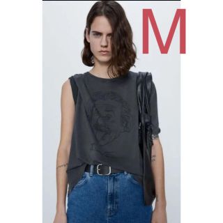 新品 未使用  ZARA  ザラ  アインシュタイン Tシャツ 完売(Tシャツ(半袖/袖なし))