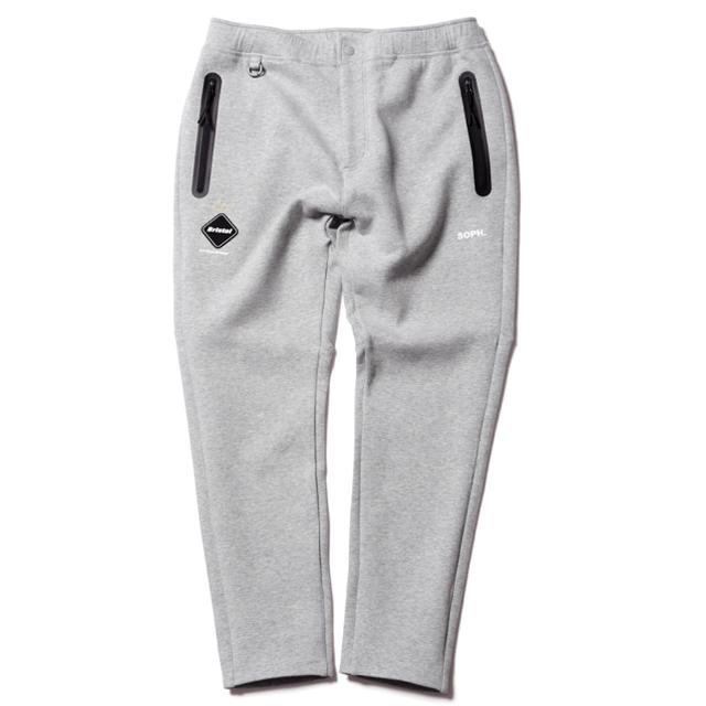 L 新品 FCRB 20SS FLAT HEM SWEAT PANTS GLAY