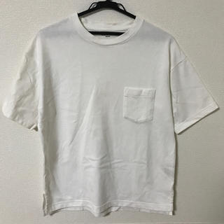 グローバルワーク(GLOBAL WORK)の白Tシャツ(Tシャツ/カットソー(半袖/袖なし))