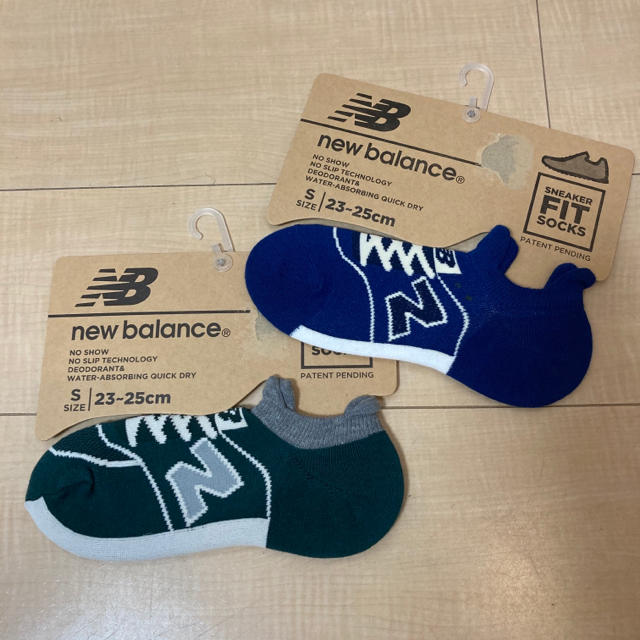 New Balance(ニューバランス)のnew balance レディース ソックス  靴下 2足セット レディースのレッグウェア(ソックス)の商品写真