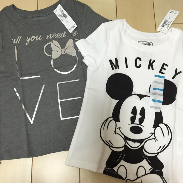 Old Navy(オールドネイビー)のm✩︎ 様 ＊ 専用  ３点 キッズ/ベビー/マタニティのキッズ服女の子用(90cm~)(Tシャツ/カットソー)の商品写真