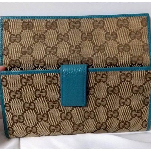 Gucci(グッチ)の＊GUCCI＊ 長財布 ブルー レディースのファッション小物(財布)の商品写真