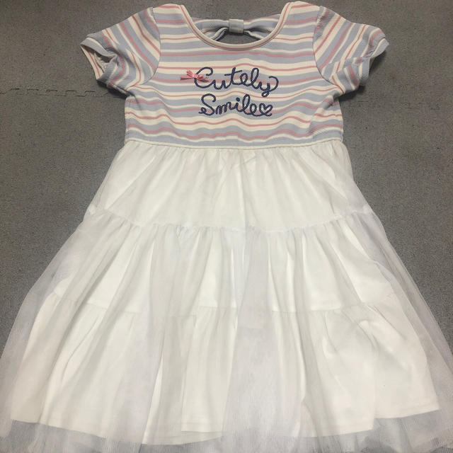 anyFAM(エニィファム)の130センチ チュールワンピース キッズ/ベビー/マタニティのキッズ服女の子用(90cm~)(ワンピース)の商品写真