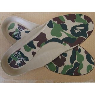 アベイシングエイプ(A BATHING APE)のAPEサルカモ靴中敷き 　ポパイ　エイプ　フットソルジャー　特製迷彩中敷き(その他)