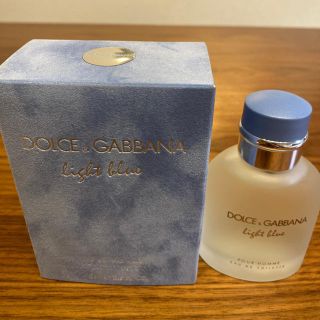 ドルチェアンドガッバーナ(DOLCE&GABBANA)の新品未使用　ドルガバ　ライトブルー75ml(ユニセックス)