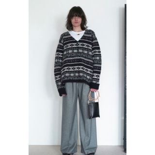 サンシー(SUNSEA)のSUNSEA 19AW NORDIC SWEATER(ニット/セーター)