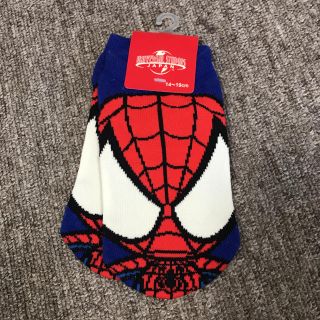 ユニバーサルスタジオジャパン(USJ)のキッズ靴下 USJ スパイダーマン〈14〜19cm〉(靴下/タイツ)