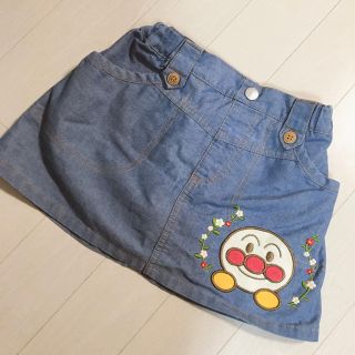 アンパンマン(アンパンマン)の美品♡アンパンマン♡パンツ付きダンガリースカート(スカート)