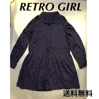 レトロガール(RETRO GIRL)のRETRO GIRL ドットワンピース(ひざ丈ワンピース)