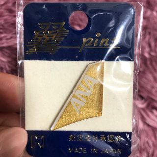 エーエヌエー(ゼンニッポンクウユ)(ANA(全日本空輸))の値下げ！翼pins ANA 翼マーク　ピンバッジ(その他)