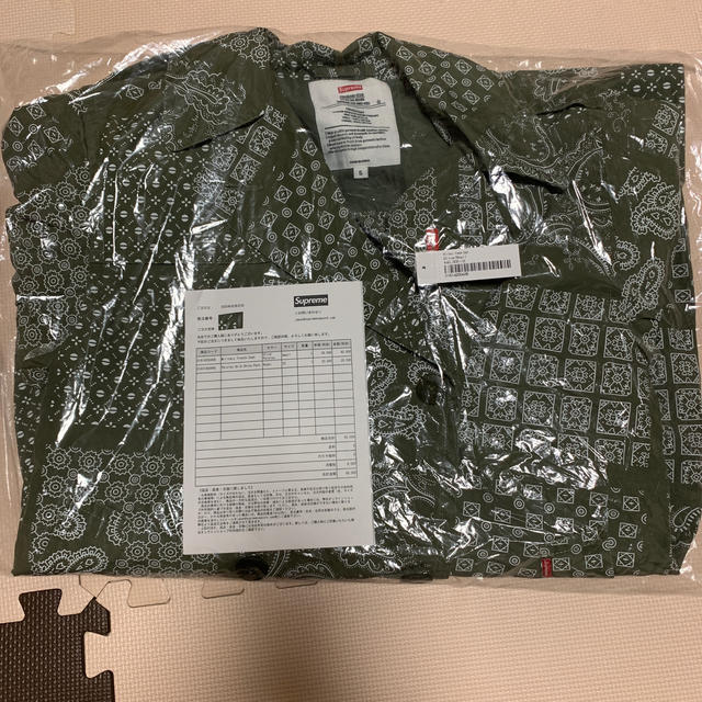 Supreme(シュプリーム)のsupreme military trench coat  コート　アウター　S メンズのジャケット/アウター(トレンチコート)の商品写真