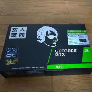 玄人志向 GF-GTX1650-E4GB/OC/DF(PCパーツ)