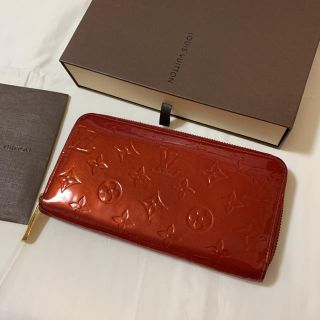 ヴィトン(LOUIS VUITTON) ヴェルニ 財布(レディース)（オレンジ/橙色系 ...