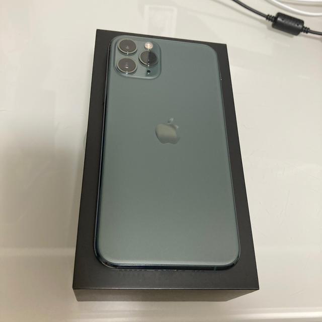 iPhone 11 Pro Green 256GB SIMロック解除済み スマートフォン iPhone 11 Pro Green 256GB SIMロック解除済み スマートフォン