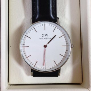 ダニエルウェリントン(Daniel Wellington)のＤＷ 36mm 腕時計 ブラック(腕時計)