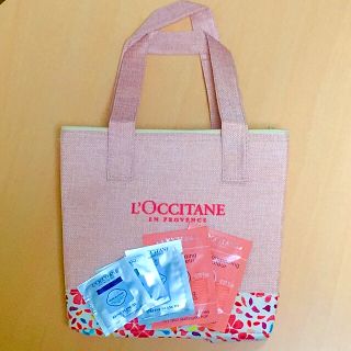 ロクシタン(L'OCCITANE)のロクシタンクーラーバッグ・サンプルつき♡(その他)