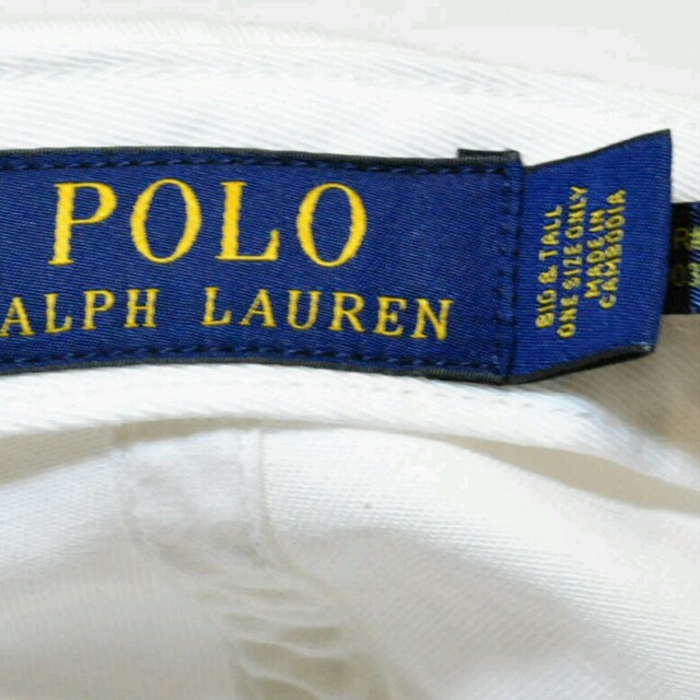 POLO RALPH LAUREN(ポロラルフローレン)の448 新品 ラルフローレンキャップ メンズの帽子(キャップ)の商品写真