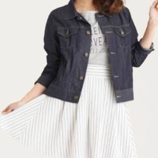 マジェスティックレゴン(MAJESTIC LEGON)の試着のみ☆MAJESTIC LEGON☆ストライプのサイド編み上げ風スカパン(キュロット)