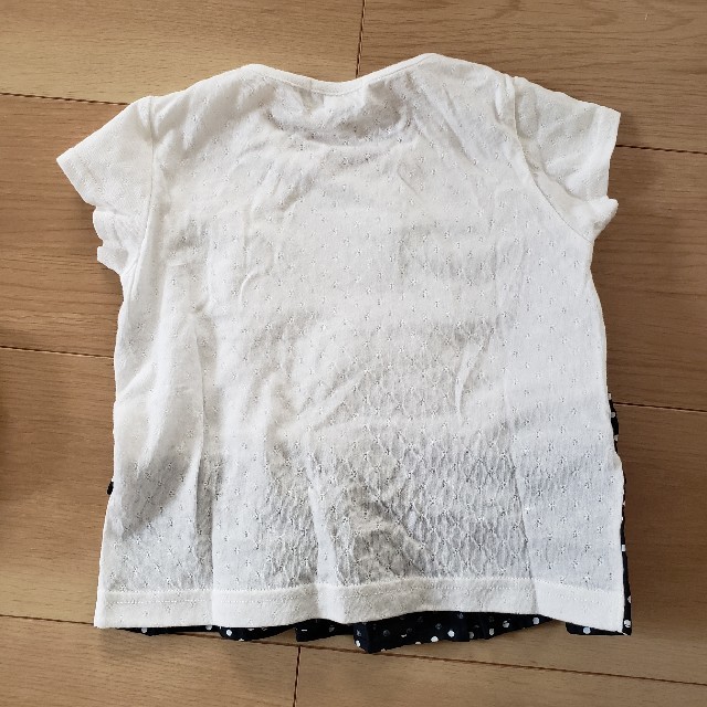 BEBE Noeil(ベベノイユ)の[新品・未使用]べべ　ノイユ　チュニック　Tシャツ キッズ/ベビー/マタニティのベビー服(~85cm)(Ｔシャツ)の商品写真