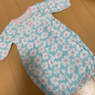 ニシキベビー(Nishiki Baby)のニシキベビー  ロンパース  カバーオール 2wayオール 50〜60cm(ロンパース)