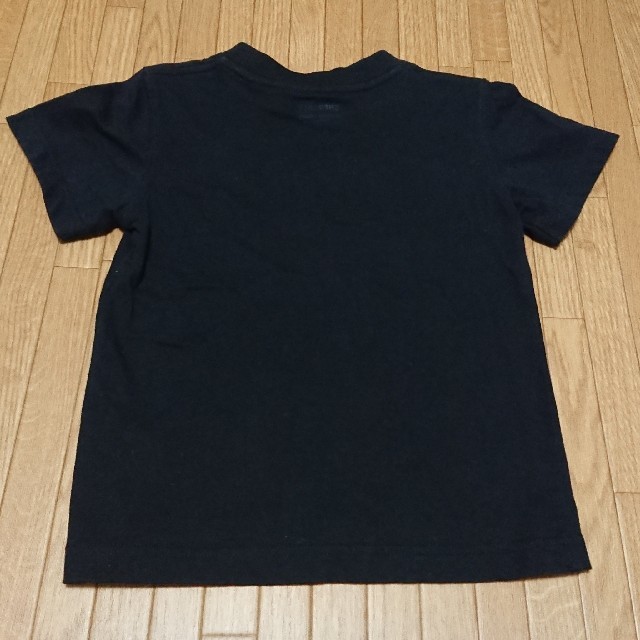 キッズ100＊黒 半袖Tシャツ キッズ/ベビー/マタニティのキッズ服男の子用(90cm~)(Tシャツ/カットソー)の商品写真