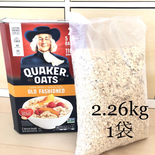 クエーカー　オートミール　 食品/飲料/酒の健康食品(その他)の商品写真