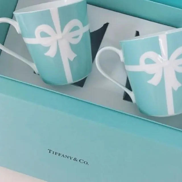 TIFFANY&Co.　ティファニー　ペアマグカップ